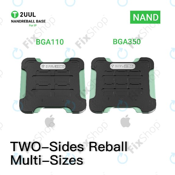 Mágneses kétoldalú NAND reballing alap, 2UUL BH16