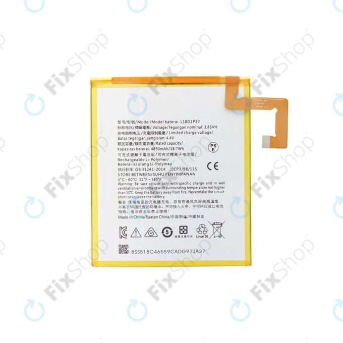 Lenovo Tab M10 TB-X605, TB-X306 ,TB-X505 - Akkumulátor L18D1P32 4850mAh