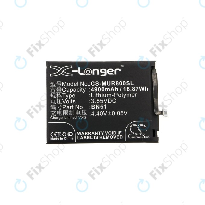 Xiaomi Redmi 8, 8A - Akkumulátor BN51 4900mAh HQ