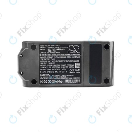 Dyson V11 - Akkumulátor 299820, SV14, 970145-02 Li-Ion 25.2V 4200mAh HQ