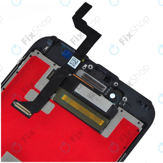 Kijelző iPhone 6S, Black, Érintőüveg kerettel