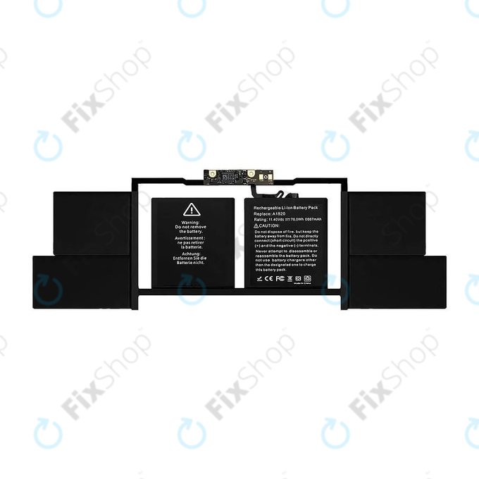 Apple MacBook Pro 15" A1707 (Late 2016 - Mid 2017) - Akkumulátor A1820 6667mAh
