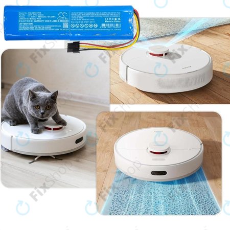 Xiaomi Mi Robot Vacuum Mop-series, Dream-series, Roborock-series - Akkumulátor BRR-2P4S-6800 Li-Ion 14.4V 6800mAh HQ