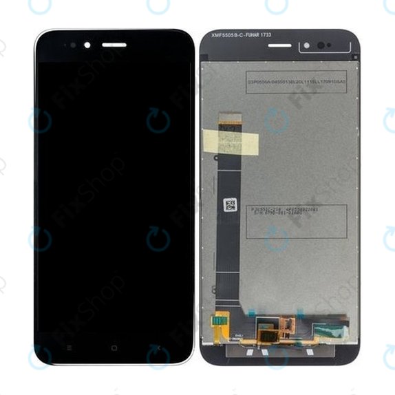 Xiaomi Mi A1 (Mi 5X) - LCD Kijelző + Érintőüveg (Black) TFT