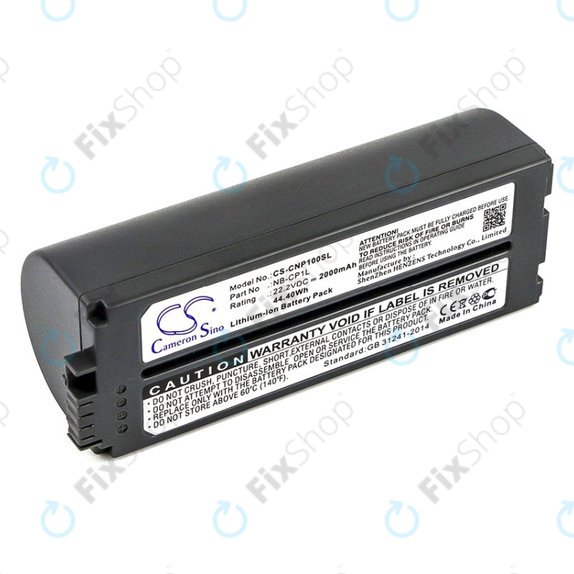 Akkumulátor Canon Selphy CP, 2000mAh, Li-Ion, 22.2V, NB-CP1L, HQ