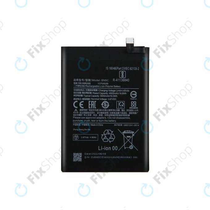 Xiaomi Poco M4 Pro 5G 21091116AG - Akkumulátor BN5C 5000mAh