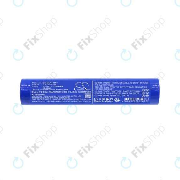 Akkumulátor Maglite ML125, ML150LR, ML150LRX, 3200mAh, LiFePO4, 6.4V, ILIF-3006526, HQ