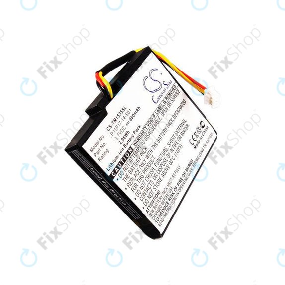 Akkumulátor TomTom, 800mAh, Li-Ion, 3.7V, P11P17-14-S01, HQ