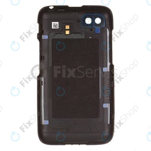 Blackberry Q5 - Akkumulátor Fedőlap (Black)