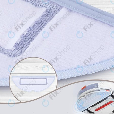 Xiaomi Roborock S7, S7+, S7 MaxV, S7 MaxV Ultra, S7 Pro Ultra, S8, S8+, T7S Plus - Felmosó Párna (Mikroszálas)