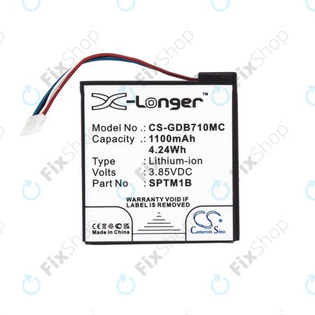 Akkumulátor Gopro Hero 7 Silver, White, 1100mAh, Li-Ion, 3.85V, SPTM1B, HQ