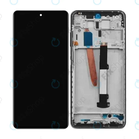 Xiaomi Poco X3 NFC M2107J20CG - LCD Kijelző + Érintőüveg + Keret (Shadow Grey) TFT