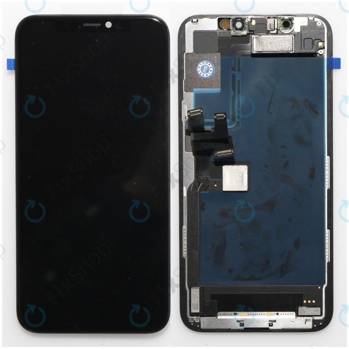Apple iPhone 11 Pro Max - LCD Kijelző + Érintőüveg + Keret - 661-14099 Genuine Service Pack