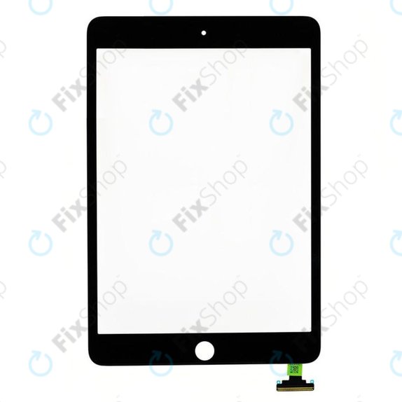 Apple iPad Mini 3 - Érintőüveg (Black)