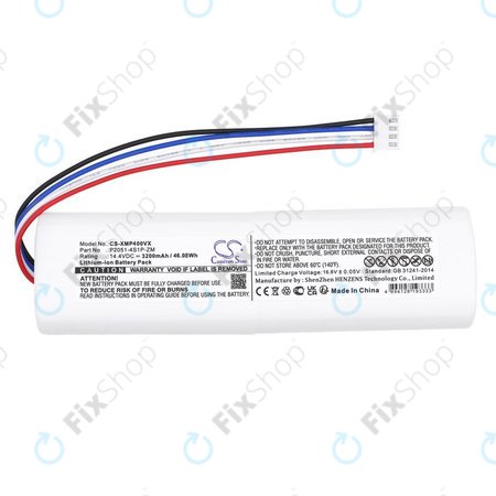 Akkumulátor Xiaomi Mi Robot Vacuum Mop 2, Mijia Sweeping Vacuum Cleaner 2C, 3200mAh, Li-Ion, 14.4V, P2051-4S1P-ZM, HQ