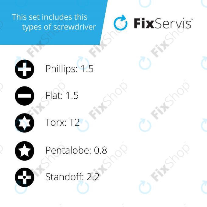 Nanch 6in1 Portable - Vanádium Acél Csavarhúzó