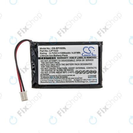 Sony Playstation 4, 4 Pro, 4 Slim - Vezérlő Akkumulátor Dualshock 4 LIP1522 1300mAh HQ