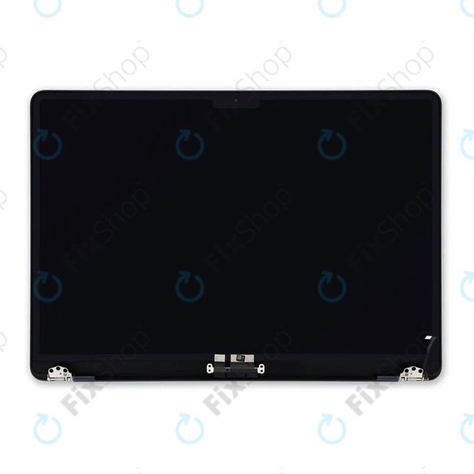Apple MacBook Air 13" M2 A2681 (2022) - LCD Kijelző + Előlapi Üveg + Fedőlap (Midnight) Refurbished