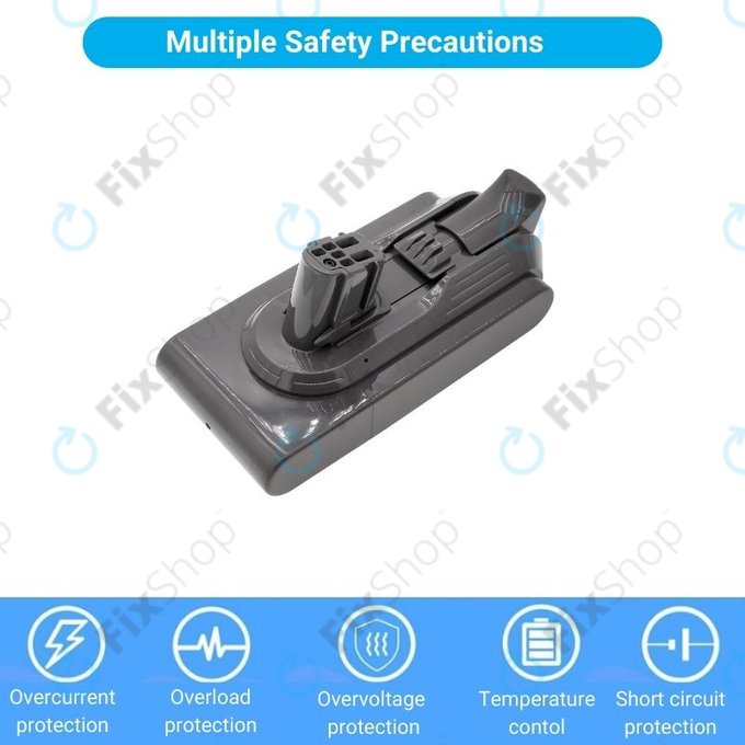 Dyson V12 - Akkumulátor 965470-01 Li-Ion 25.2V 2500mAh HQ