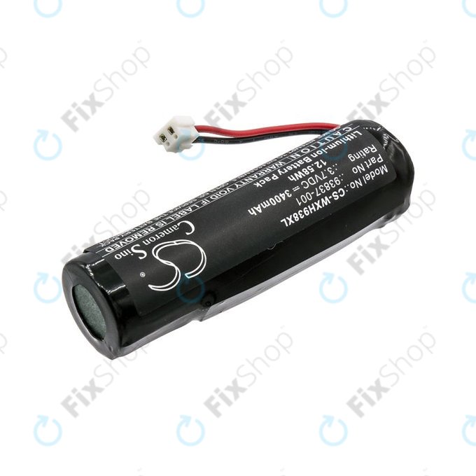 Akkumulátor WAHL Beretto Black Stealth, Chrome, 3400mAh, Li-Ion, 3.7V, 93837-001, HQ