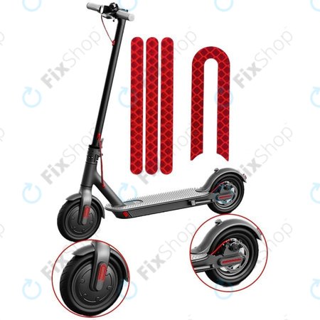 Xiaomi Mi Electric Scooter 1S, 2 M365, Essential, Pro, Pro 2 - Reflexiós Matricák (B)