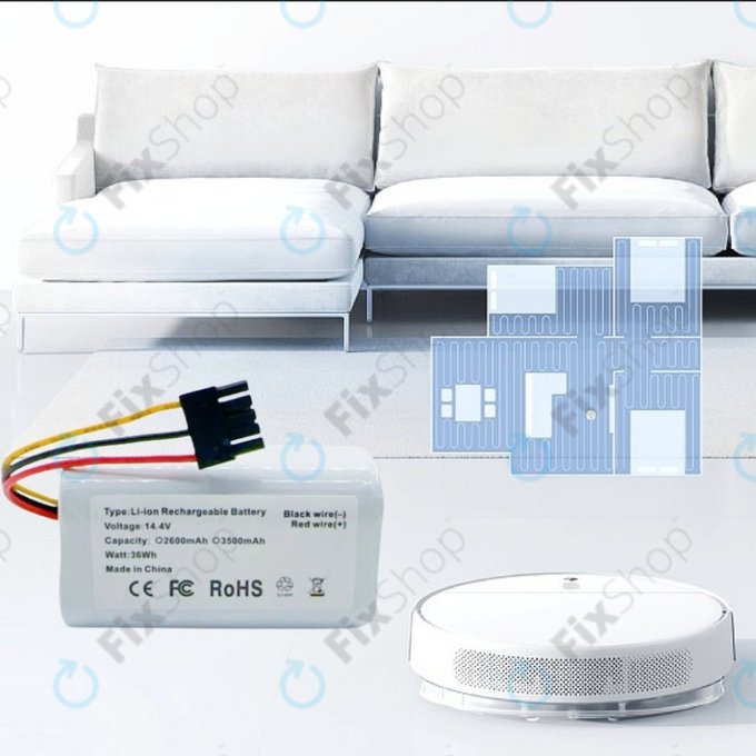 Xioami Mi Robot Vacuum Mop 2 Lite, E10 - Akkumulátor N011-4S1P Li-Ion 14.4V 2600mAh
