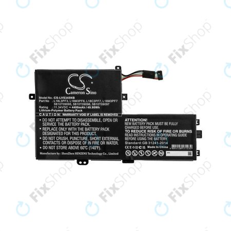 Akkumulátor Lenovo IdeaPad C340 14, 15, 4400mAh, Li-Pol, 11.34V, 5B10T09095, HQ