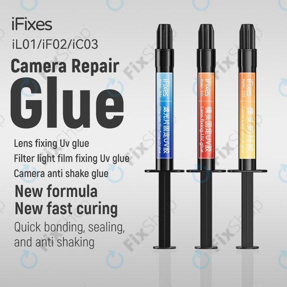 iFixes iL01 - UV ragasztó lencsék rögzítéséhez, 5ml