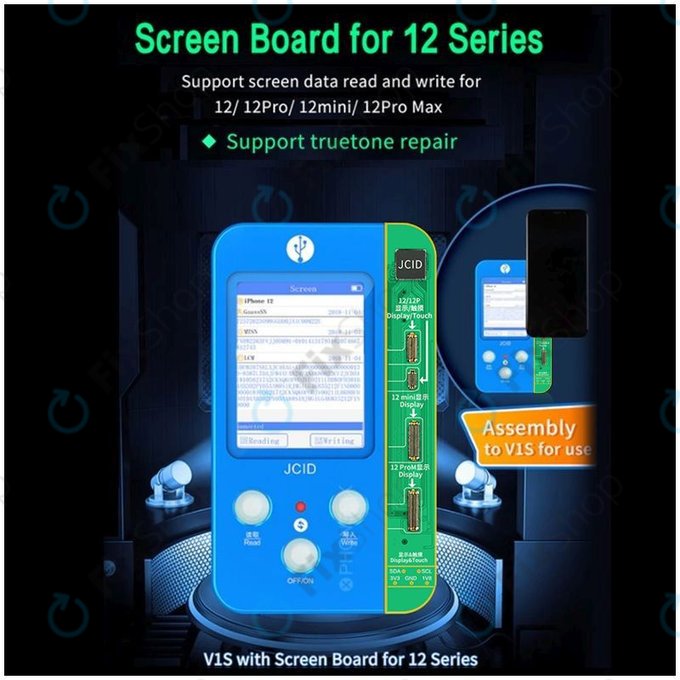 JC V1S, V1SE - LCD panel - iPhone 12, 12 mini, 12 Pro, 12 Pro Max (Upgraded Version)