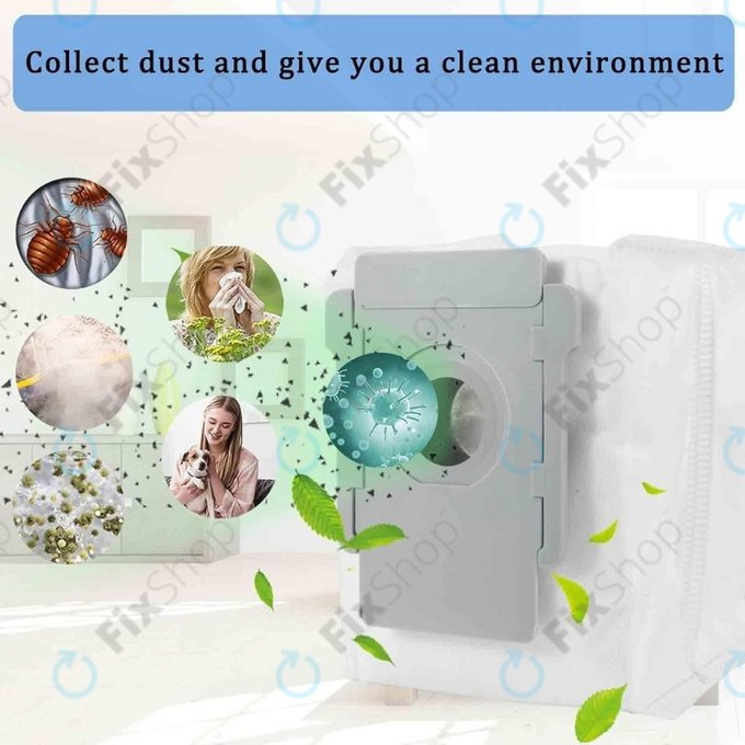 iRobot Roomba e-series, i-series, j-series, s-series - Porzsák (3db)