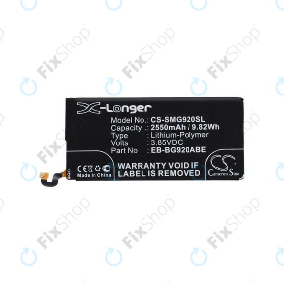 Samsung Galaxy S6 G920F - Akkumulátor EB-BG920ABE 2500mAh HQ
