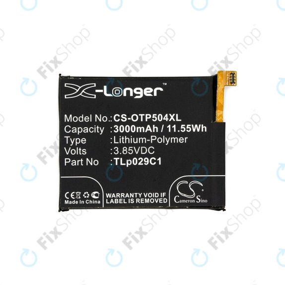 Blackberry Key2 LE - Akkumulátor TLP029C1 3000mAh HQ