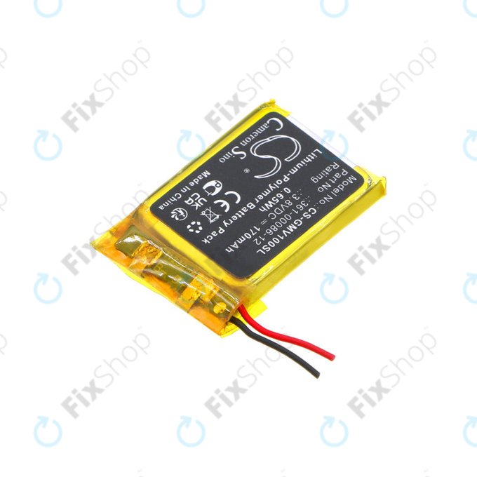 Akkumulátor Garmin Femix 6s Pro, Venu, 170mAh, Li-Pol, 3.8V, 361-00086-12, HQ