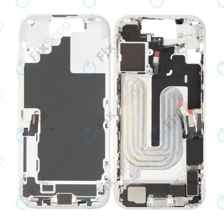 Középső keret akkumulátorral | iPhone 17 | White | ZD076-00749 | Genuine Apple