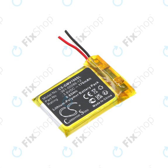 Akkumulátor Garmin Femix 6s Pro, Venu, 170mAh, Li-Pol, 3.8V, 361-00086-12, HQ