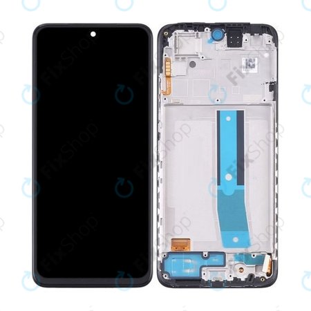 Xiaomi Redmi Note 11S 2201117SG 2201117SI - LCD Kijelző + Érintőüveg + Keret (Black) OLED