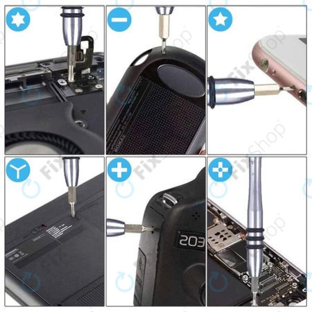 Kingsdun - Screwdriver & Bit Precision Set - Professzionális Eszközkészlet 115in1