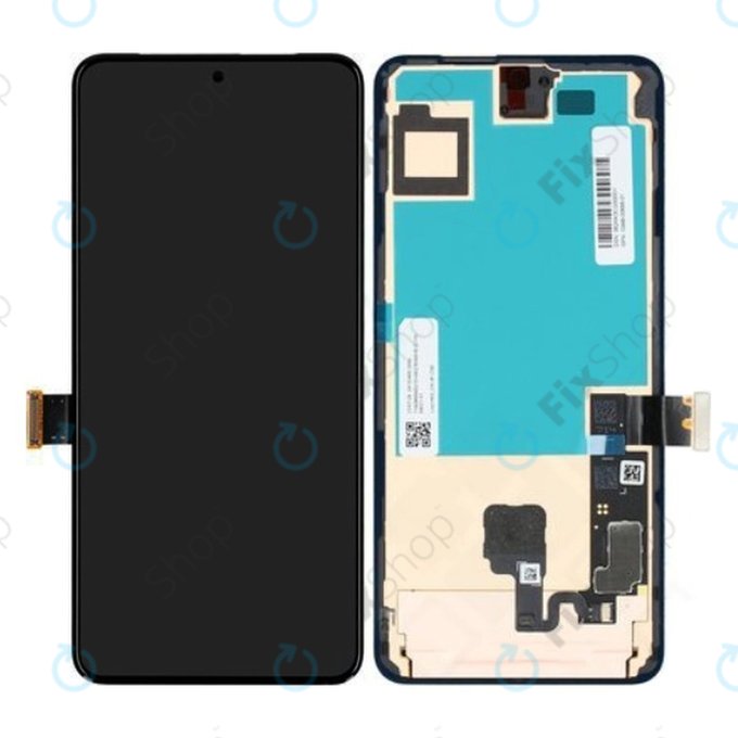 Google Pixel 8 Pro GC3VE, G1MNW - LCD Kijelző + Érintőüveg - G949-00688-01 Genuine Service Pack