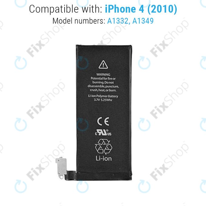 Apple iPhone 4 - Akkumulátor 1420mAh