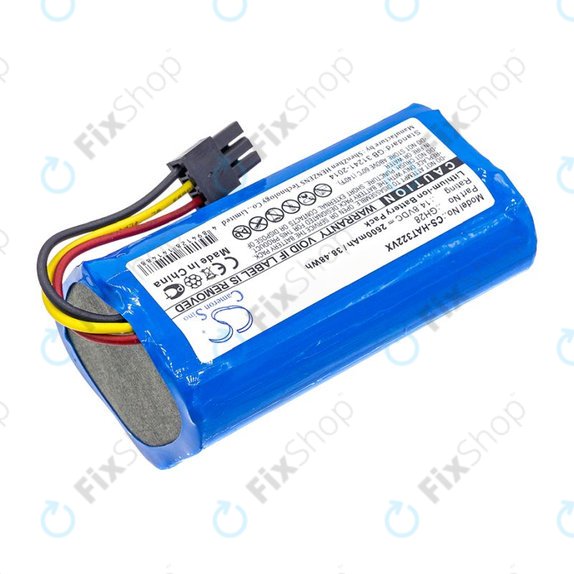 Akkumulátor Fomt R620c, Haier T322, J300s, Liectroux DH860, TCL S15, Tomefon, 2600mAh, Li-Ion, 14.8V, GH28, HQ