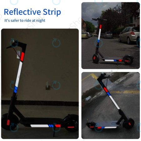Xiaomi Mi Electric Scooter 1S, 2 M365, Essential, Pro, Pro 2 - Reflexiós Matricák (A)