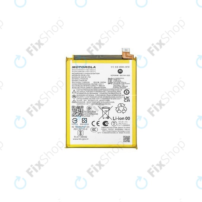 Motorola Moto G04, G24, G34 - Akkumulátor QF50 5000mAh - SB18E20083 Genuine Service Pack