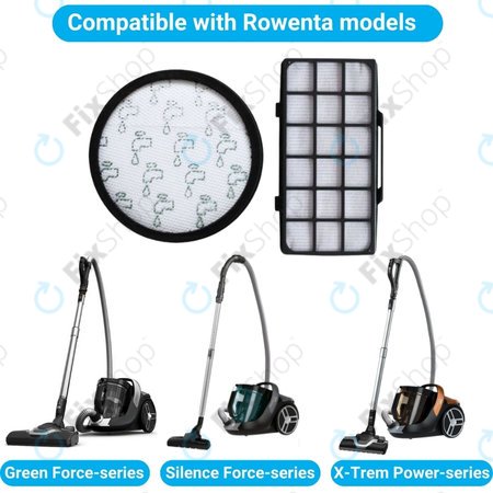 Rowenta Green Force, Silence Force, X-Trem Power - Szűrőkészlet