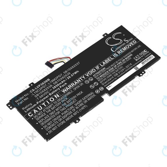 Akkumulátor Lenovo IdeaPad 3, Duet 3, 3850mAh, Li-Pol, 7.68V, L19C2PD7, HQ