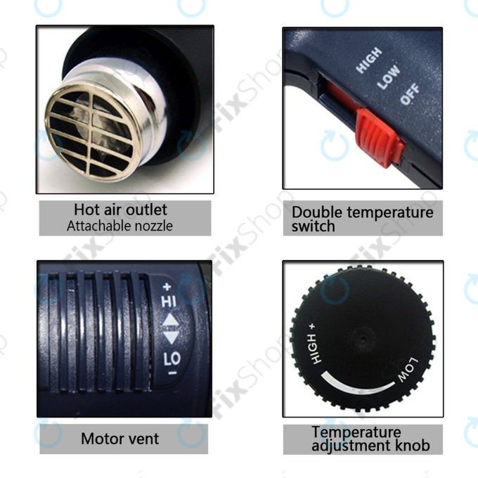 Best BST-8016 - Hőlégfúvó (3A)
