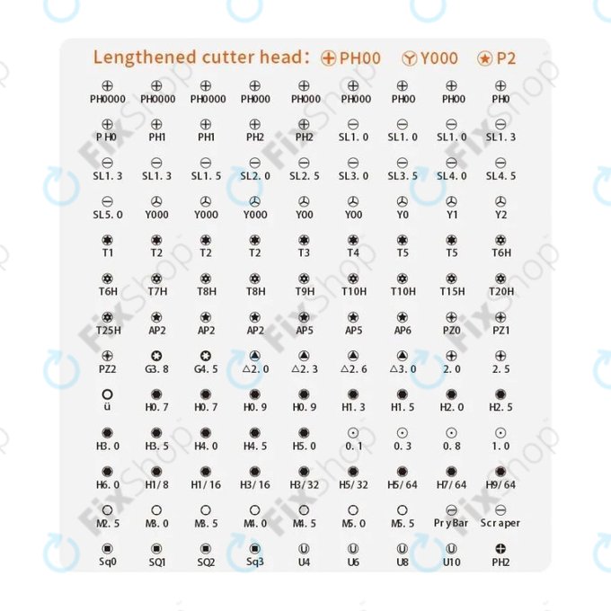 Kingsdun - Professzionális Csavarhúzó Készlet 117in1