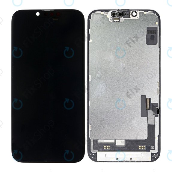 Kijelző iPhone 14, Érintőüveg kerettel, Refurbished