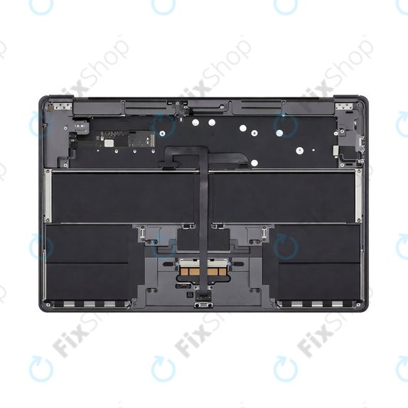 Felső billentyűzetkeret MacBook Air 15", A3114 (2023), US billentyűzettel és akkumulátorral, Space Gray, 661-34895, Genuine Apple