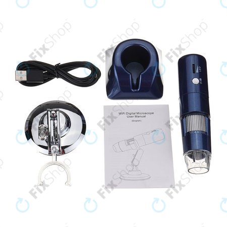 Wi-Fi Hordozható Digitális Mikroszkóp / Kamera / Nagyító (1080p)