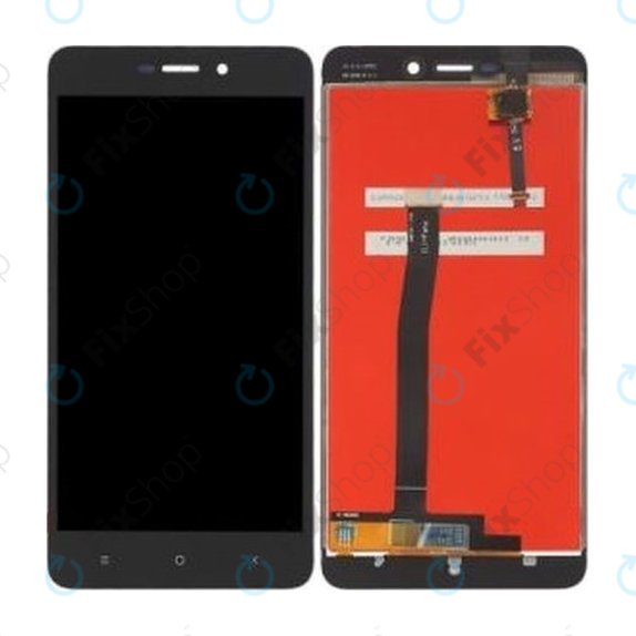 Xiaomi Redmi 4A - LCD Kijelző + Érintőüveg (Dark Grey) TFT